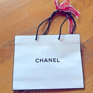 Chanel Shopping bag with Chanel Ribbon